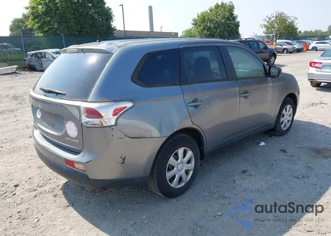 2014 Mitsubishi Outlander Es from USA, damaged, VIN JA4AD2A36EZ006475